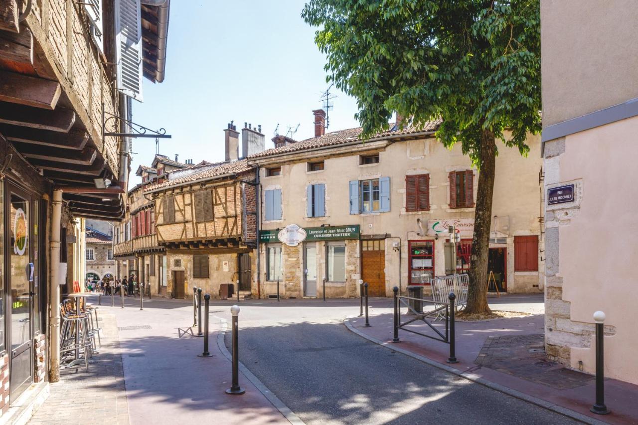 Appartement Hypercentre Rdc - New Location Bourg-en-Bresse Bagian luar foto
